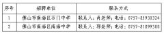 2022-2023学年度广东省佛山市南海区教育系统面向