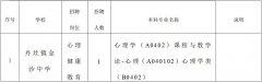 【佛山教师招聘】2022佛山市南海区丹灶镇招聘心